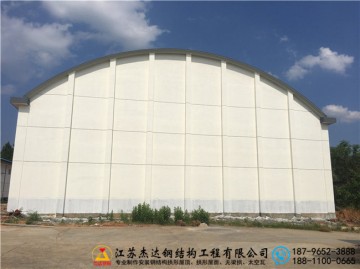 江西萍鄉(xiāng)糧食儲(chǔ)備庫(kù)拱形屋頂工程