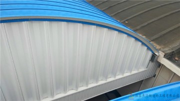 江蘇連云港中儲(chǔ)糧倉(cāng)間罩棚新建工程